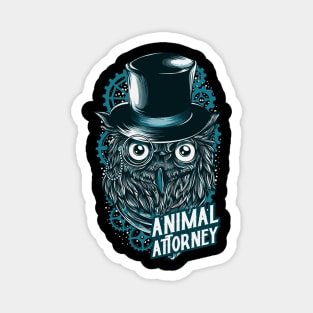 Animal Attorney (Owl) Magnet