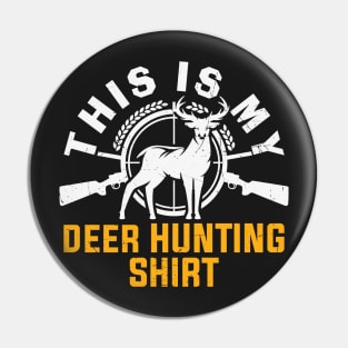 Live Free And Hunt Hard - Big Racks Matter - Funny Deer Buck Hunting Pin