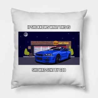 Skyline & Dinner Pillow