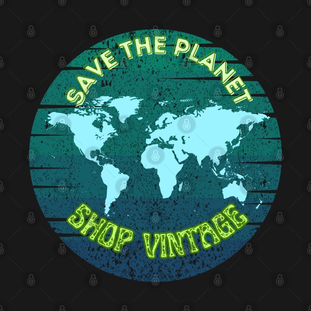 save the planet shop vintage by Love My..