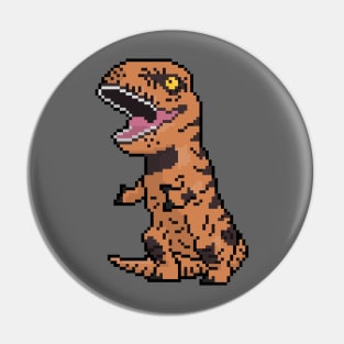 Pixely T-Rex Pin