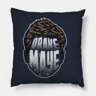 Drake Maye New England Player Silhouette Pillow
