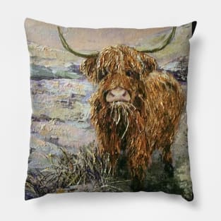 Highland Cow Pillow