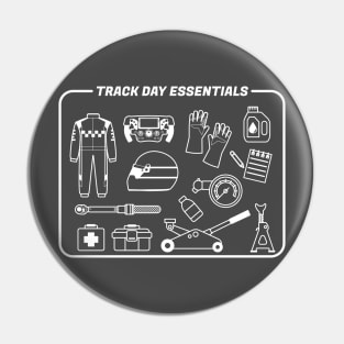 Track Day Essentials Pin