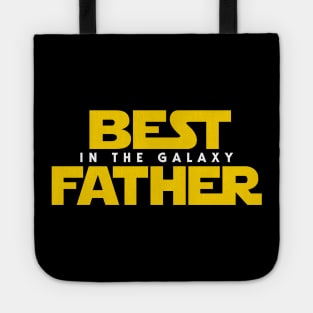 Best Father in the Galaxy Tote