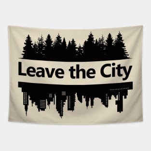 Leave the City Tapestry