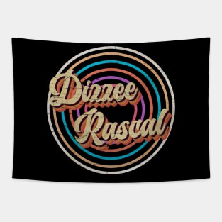 vintage circle line color Dizzee Rascal Tapestry