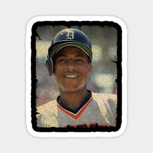 Lou Whitaker - 8 for 37 With 2 SB, 1977 Magnet