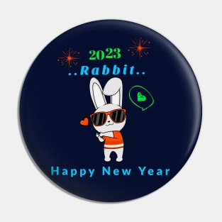 Year Of The Rabbit 2023 Pin