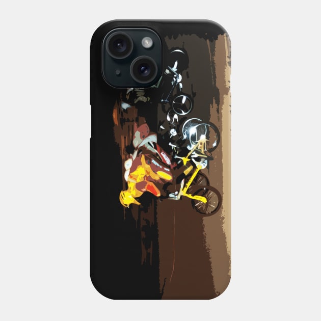 bmx Phone Case by rickylabellevie