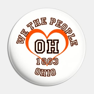 Show your Ohio pride: Ohio gifts and merchandise Pin