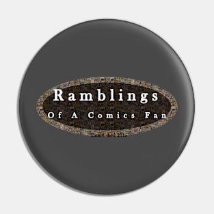 Ramblings Of A Comics Fan Double Oval Logo Pin