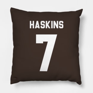 Dwayne Haskins Jr Pillow