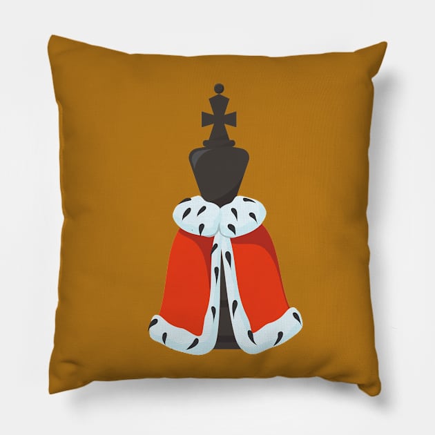 make way for the king! Pillow by k4k7uz