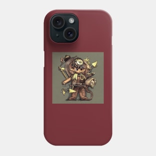 Anime Cartoon Steampunk Mouse Phone Case