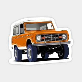 1970 Ford Bronco Ranger 4x4 Truck Magnet