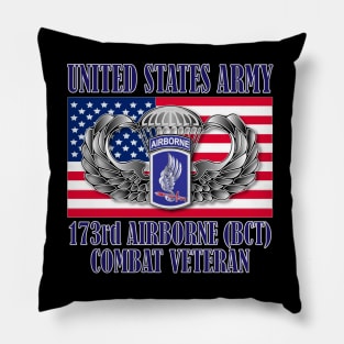 173rd Airborne Brigade- Combat Veteran Pillow