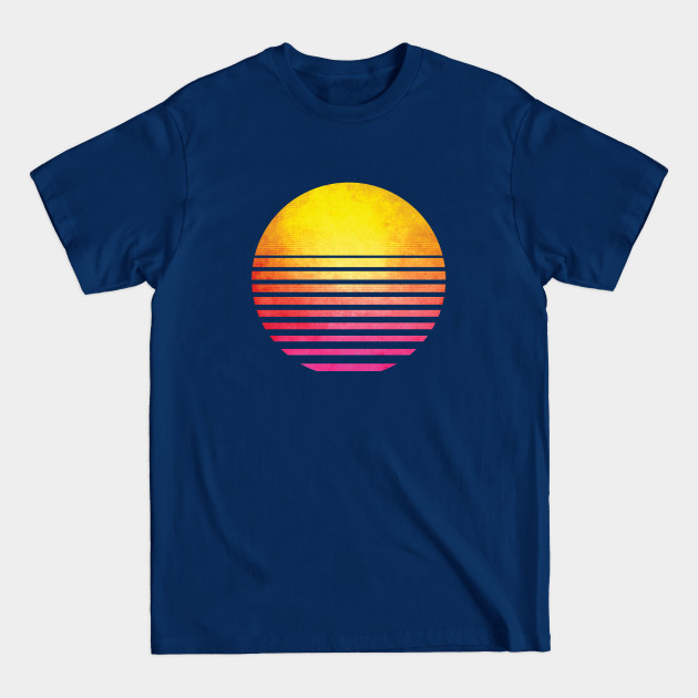 Retro Eighties Symbol Sun - Sun - T-Shirt