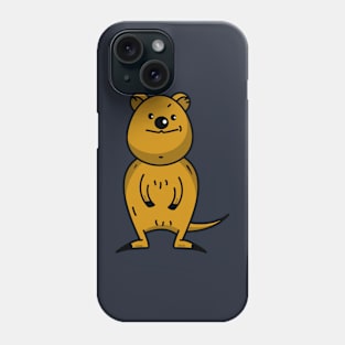 Short-tailed kangaroo Quokka Phone Case