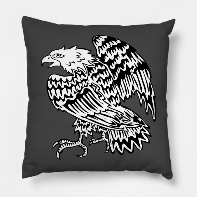 Eagle Pillow by martinussumbaji