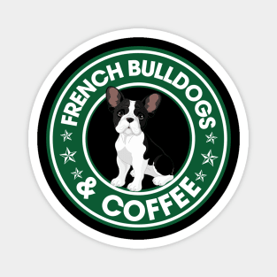 French Bulldogs And Coffee Magnet