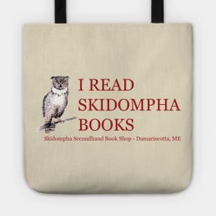 I Read Skidompha Secondhand Books Tote