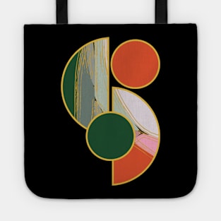 Bright vibrant modern earth tones colors unique original contemporary art 397 Abstract Tote