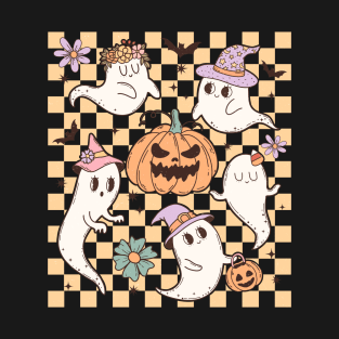 Retro Halloween ghost T-Shirt