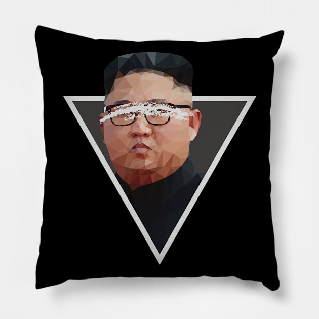 KJU I Say It And It Is Done Pillow by Jackson Lester