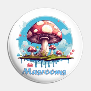 Morel mushrooms Pin