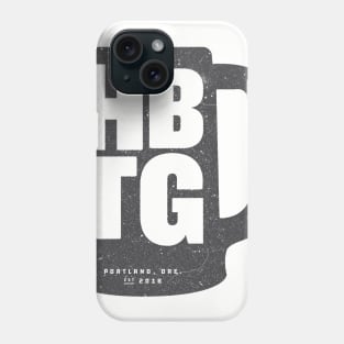 History By The Glass Logo – Black Phone Case