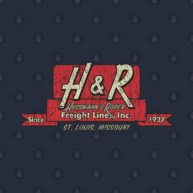 Hussmann & Roper Freight Lines 1927 by JCD666