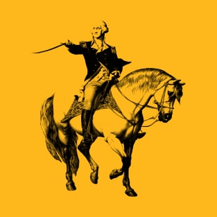 General Washington On Horseback With Sword T-Shirt