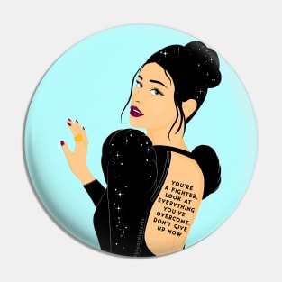 Fighter feminist Pin