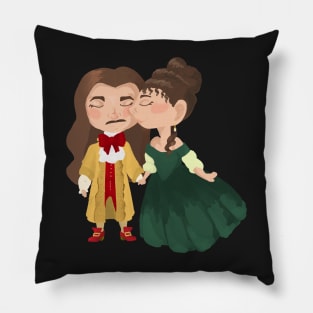 Louis XIV and Madame de Montespan Pillow