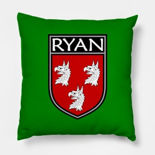 Irish Clan Crest - Ryan Pillow