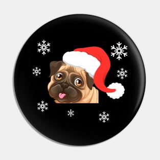 Bulldogge Weihnachts T-shirt Pin