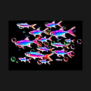 Neon Fish T-Shirt