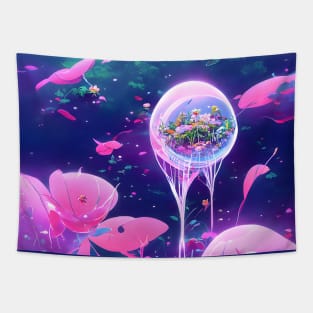 Petals Paradise Tapestry