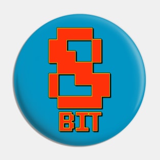 8 Bit Retro Pin