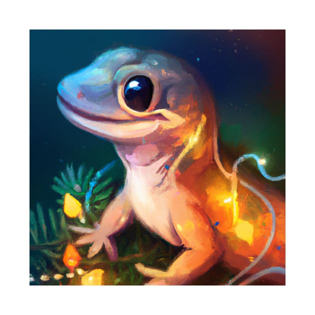 Cute Lizard Drawing by Play Zoo