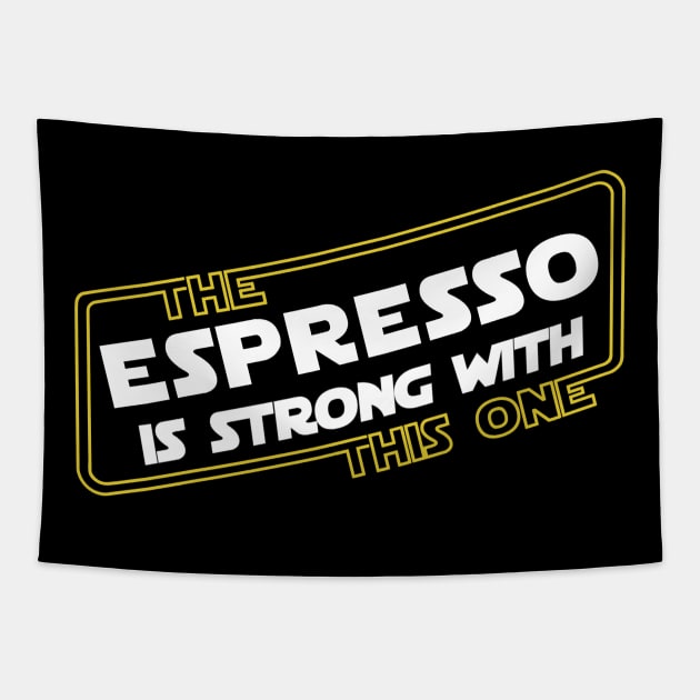 Strong Espresso Tapestry by Milasneeze