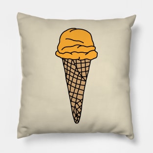 mango ice cream Pillow