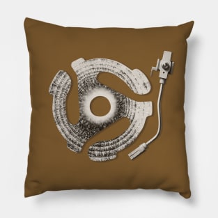 Vintage vinyl Record Lover Spacer Pillow