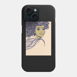 Female Portrait Phone Case