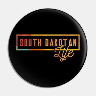 US State South Dakotan Life Souvenir Pin