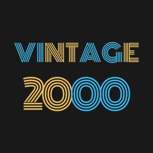 Vintage 2000 - 20th Birthday Gift T-Shirt