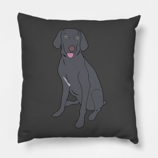 Blue Weimaraner Puppy Dog Lover Pillow