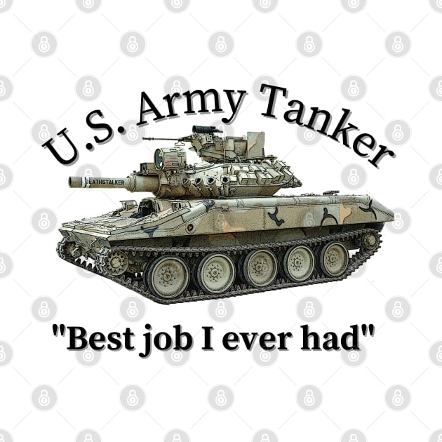 U.S. Army Tanker Best Job I Ever Had M551 Sheridan by Toadman's Tank Pictures Shop