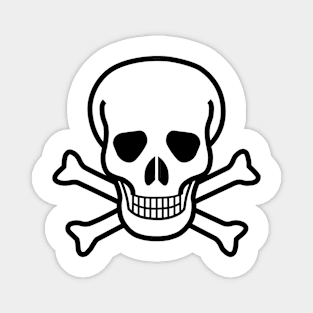 Pirate Scull and Bones Magnet